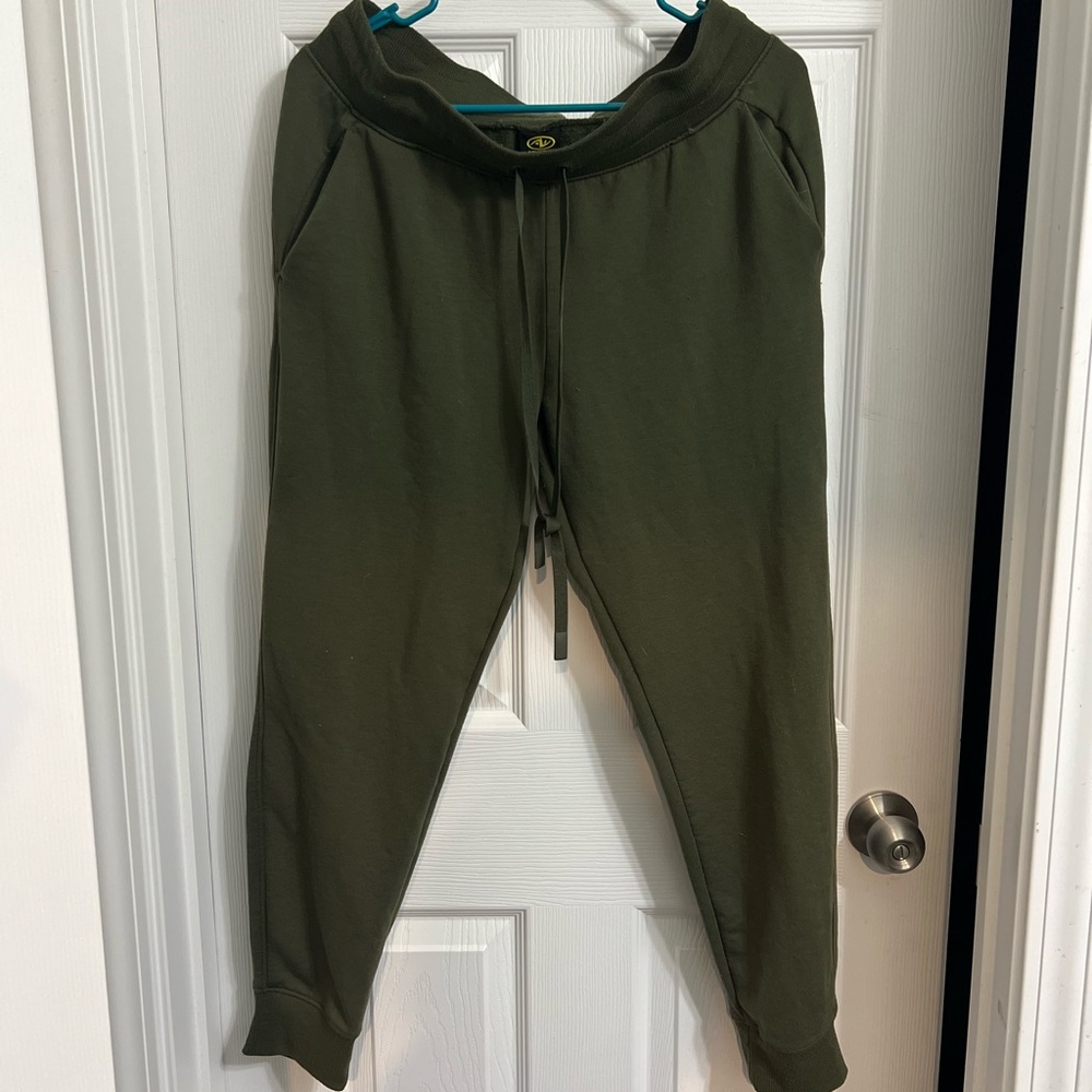 Olive Green Women's Jogger Sweatpants - Casual Track Pants